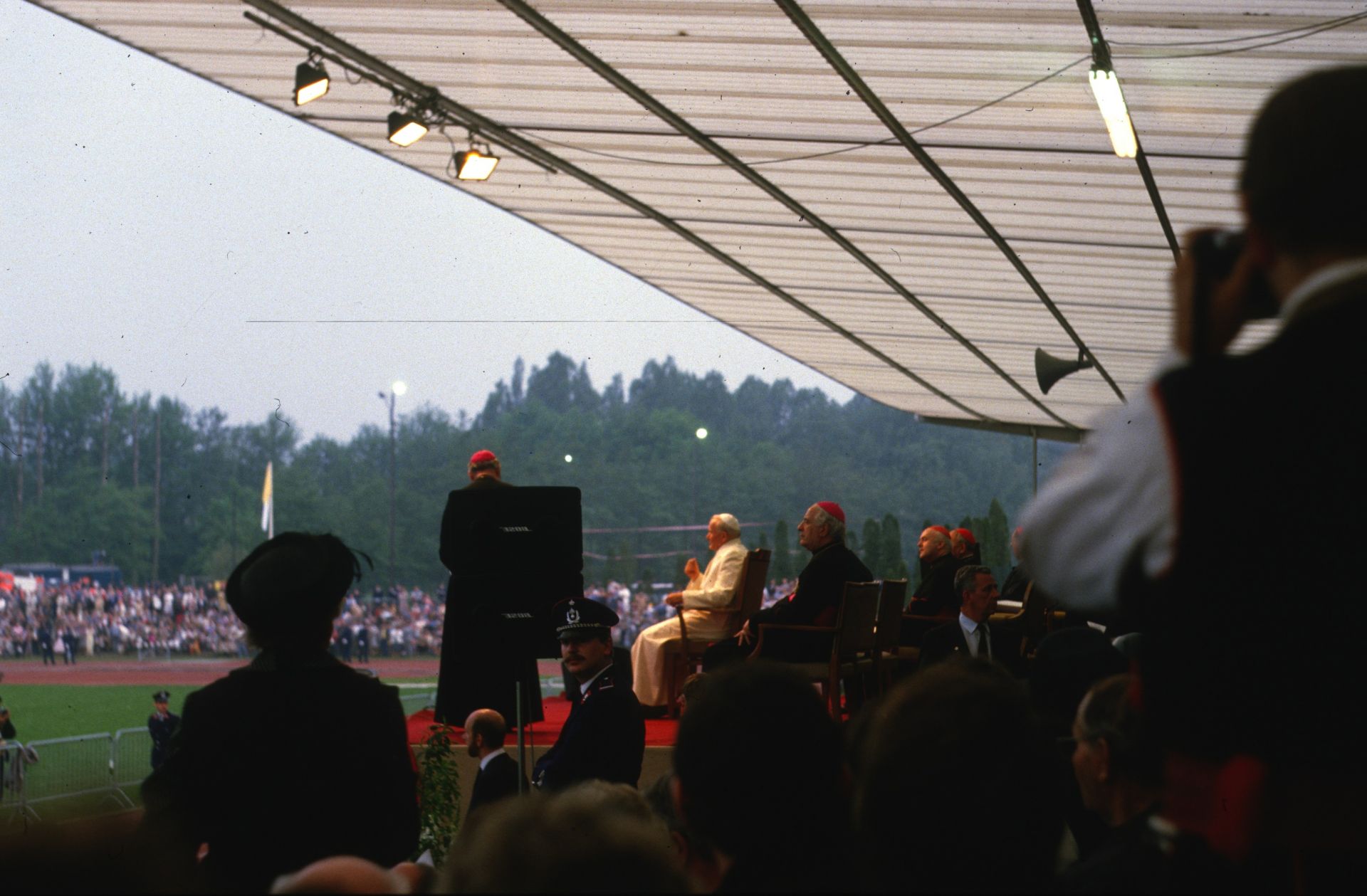  Bruksela. Spotkanie Ojca Świętego z Polonią. 1985 r.